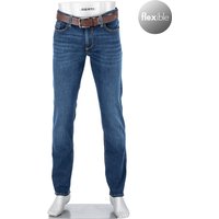 Alberto Herren Jeans blau Baumwolle von Alberto