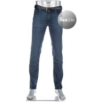 Alberto Herren Jeans blau Tencel von Alberto