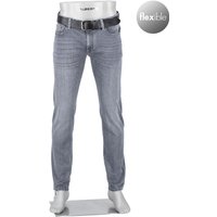 Alberto Herren Jeans grau Baumwolle von Alberto