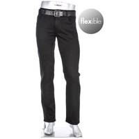Alberto Herren Jeans Schwarz Baumwolle von Alberto