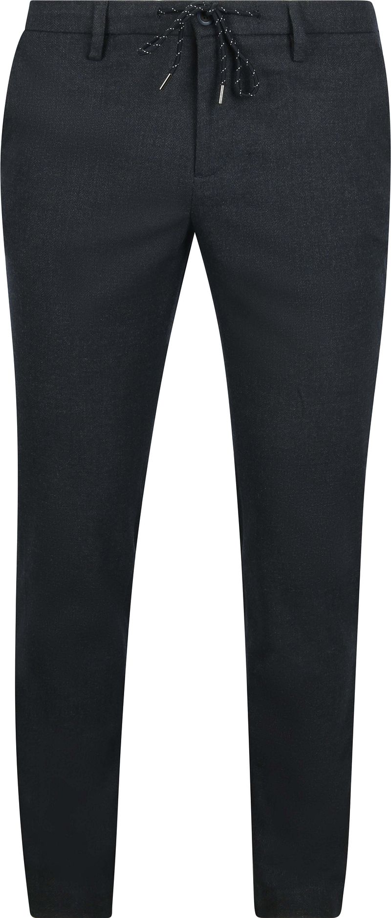 Alberto Hose Jump Flanell Herringbone Navy - Größe W 34 - L 34 Alberto Hose Jump Flanell Herringbone Navy - Größe W 34 - L 34 von Alberto