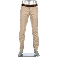 Alberto Herren Hose beige Ceramica von Alberto