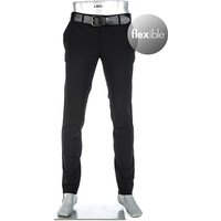 Alberto Herren Hose schwarz Slim Fit von Alberto