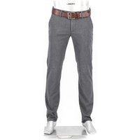 Alberto Herren Hose grau Wool meliert von Alberto