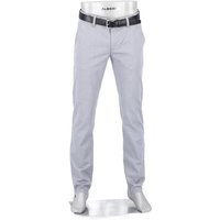 Alberto Herren Chino grau meliert von Alberto