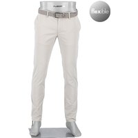 Alberto Herren Chino grau Baumwolle Slim Fit von Alberto