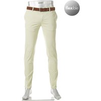 Alberto Herren Chino grün Baumwolle Slim Fit von Alberto