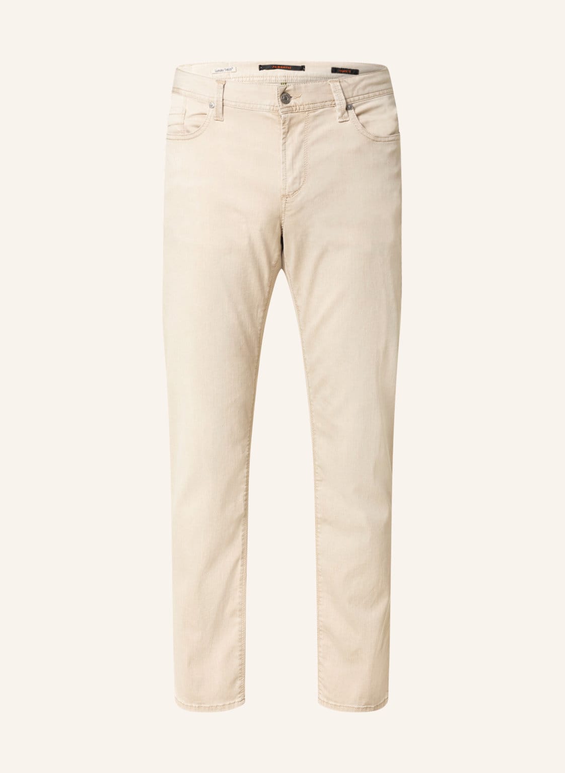 Alberto Jeans Pipe Regular Fit beige von Alberto