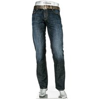 Alberto Herren Jeans blau Baumwoll-Stretch von Alberto