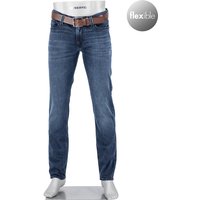 Alberto Herren Jeans blau Baumwolle von Alberto