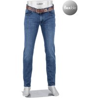 Alberto Herren Jeans blau Baumwolle Slim Fit von Alberto