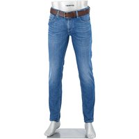 Alberto Herren Jeans blau Baumwoll-Stretch von Alberto