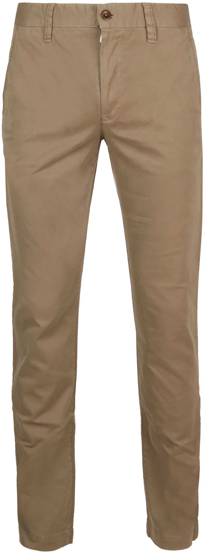 Alberto Lou Chinohose Khaki - Größe W 34 - L 32 von Alberto