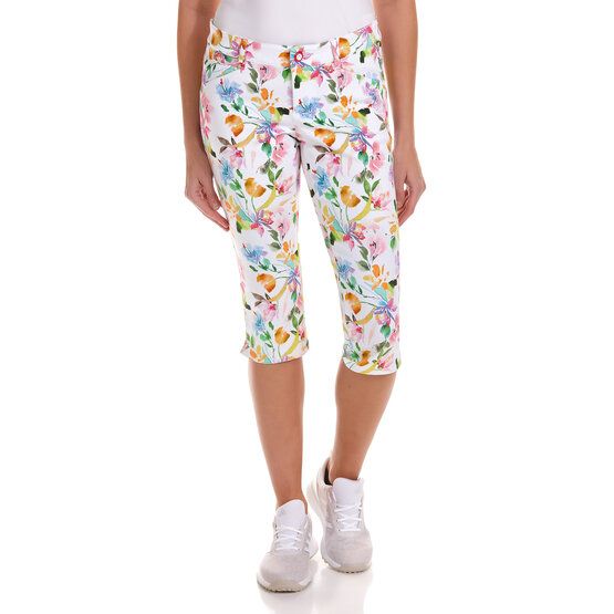 Alberto Mona C - summer flowers Capri Hose mehrfarbig von Alberto