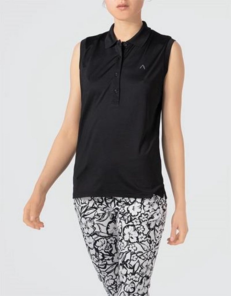 Alberto Poloshirt Alberto Golf Polo Evi Sleeveless Schwarz Damen von Alberto