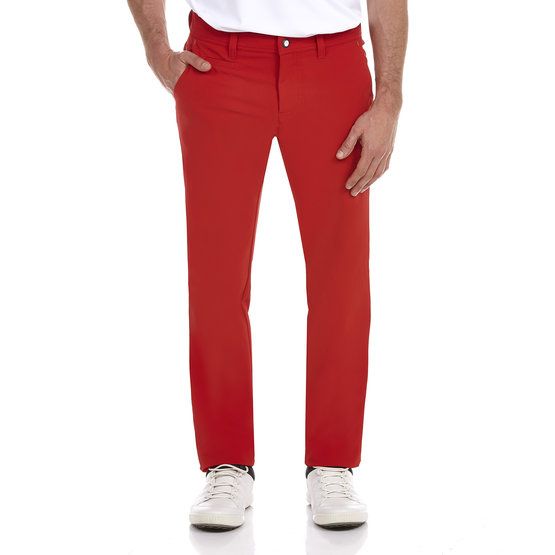 Alberto ROOKIE - 3xDRY Cooler Chino Hose rot von Alberto