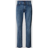 ALBERTO Regular Fit Jeans im 5-Pocket-Design Modell 'PIPE' in Blau, Größe 33/32 von Alberto