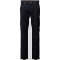 ALBERTO Regular Fit Jeans im 5-Pocket-Design Modell 'Pipe' in Dunkelblau, Größe 31/32 von Alberto