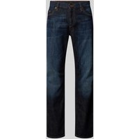 ALBERTO Regular Fit Jeans im 5-Pocket-Design Modell "Pipe" in Jeansblau, Größe 30/32 von Alberto
