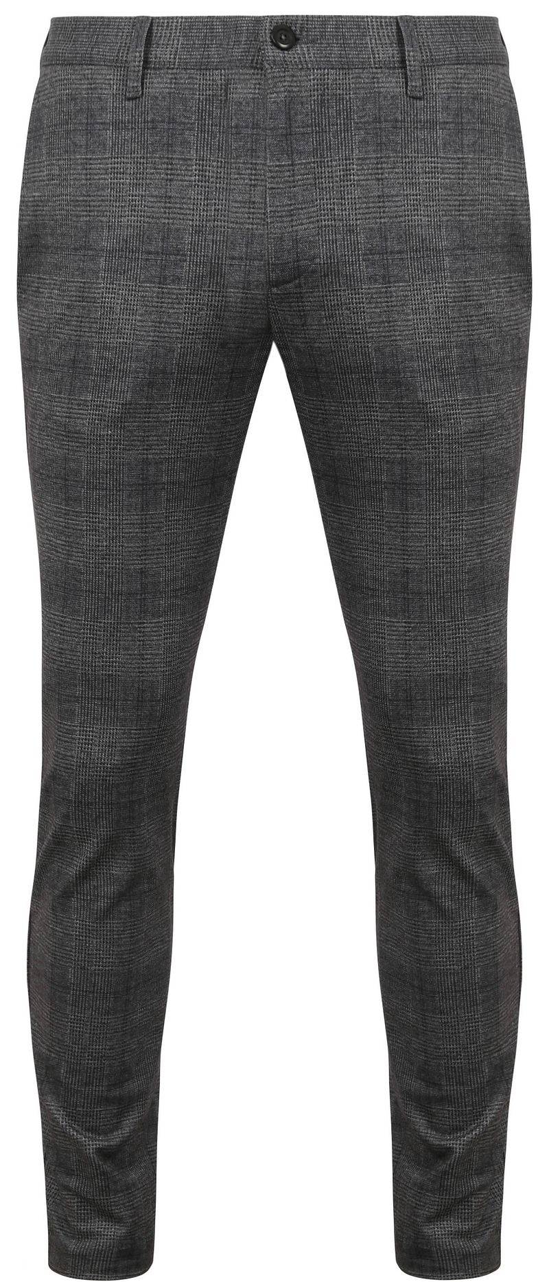 Alberto Rob Hose Karo Anthrazit - Größe W 31 - L 34 von Alberto