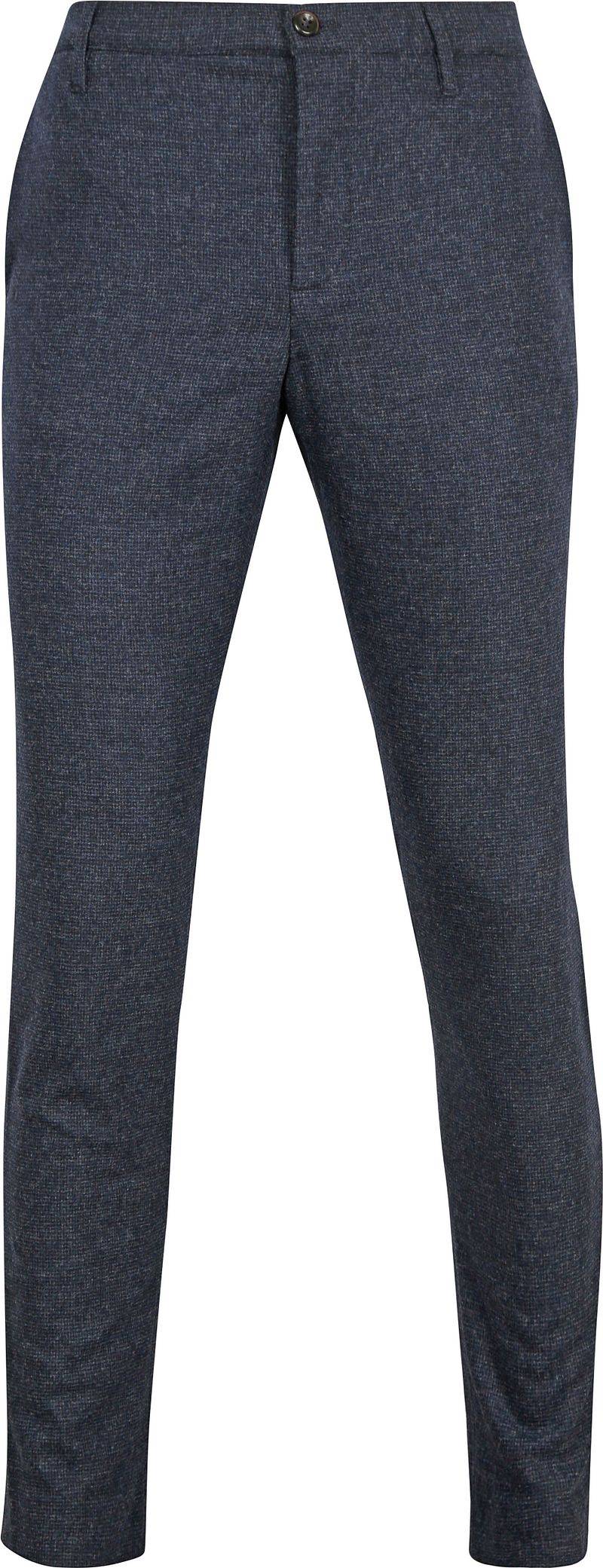 Alberto Rob Hose Wool Navy - Größe W 36 - L 32 von Alberto