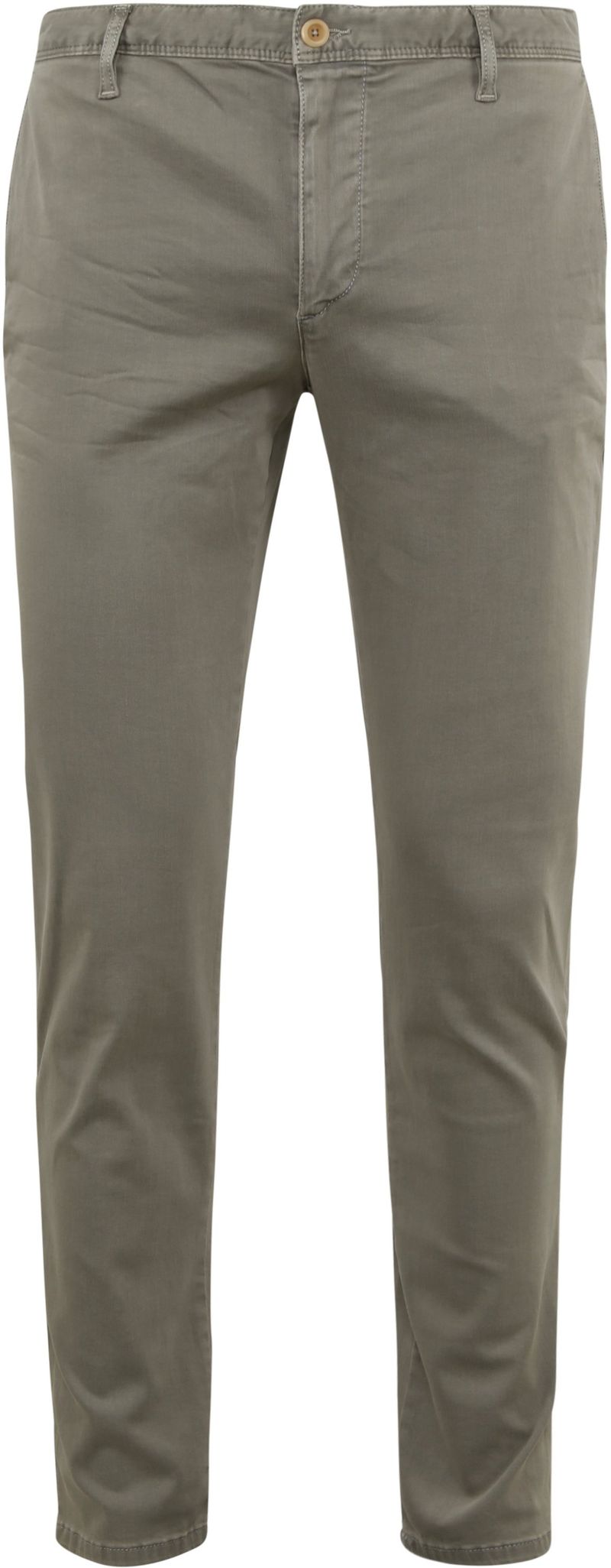 Alberto Rob T400 Dynamische Chino Khaki grün - Größe W 34 - L 30 von Alberto