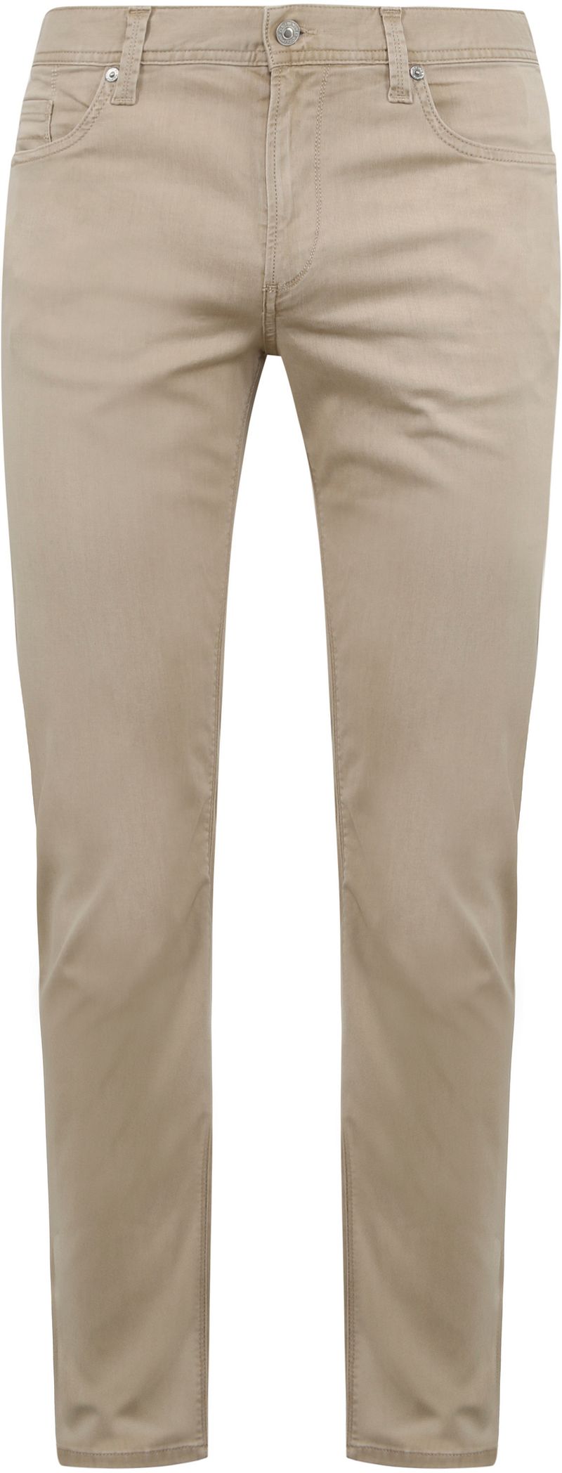 Alberto Röhrenhose Denim Braun Beige - Größe W 32 - L 32 von Alberto
