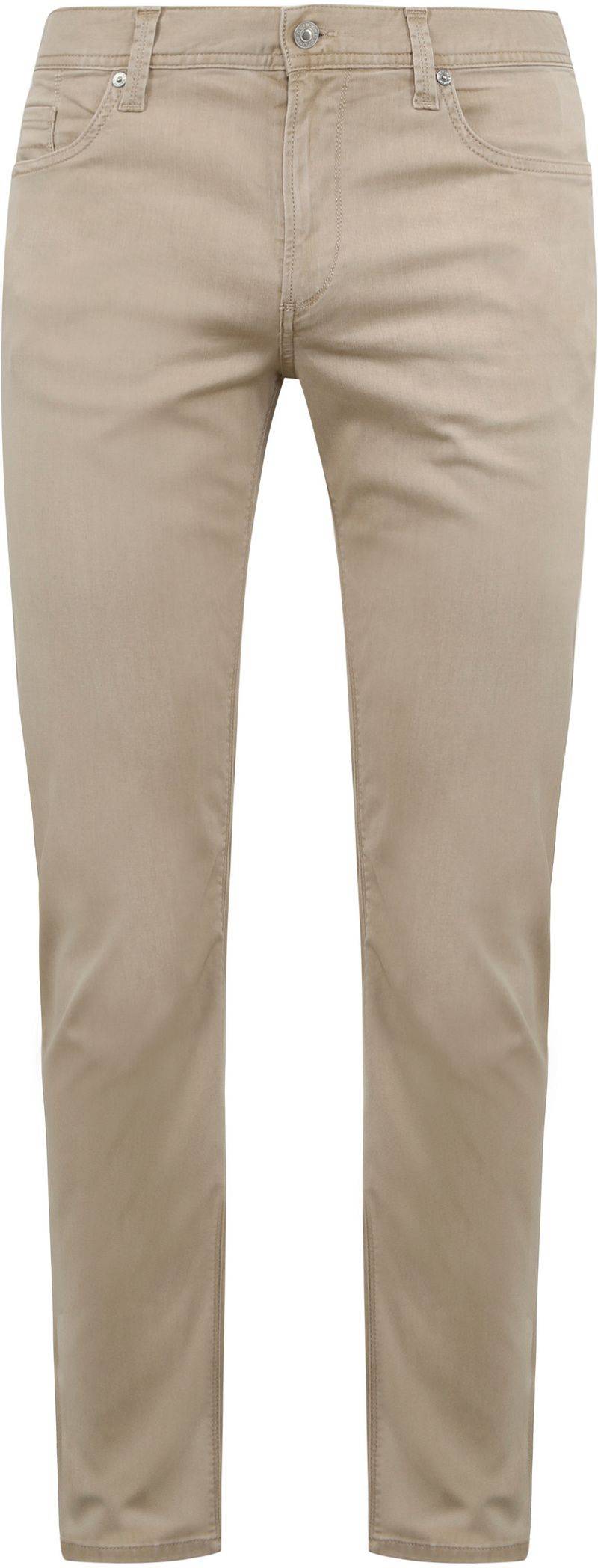 Alberto Röhrenhose Denim Braun Beige - Größe W 32 - L 32 von Alberto