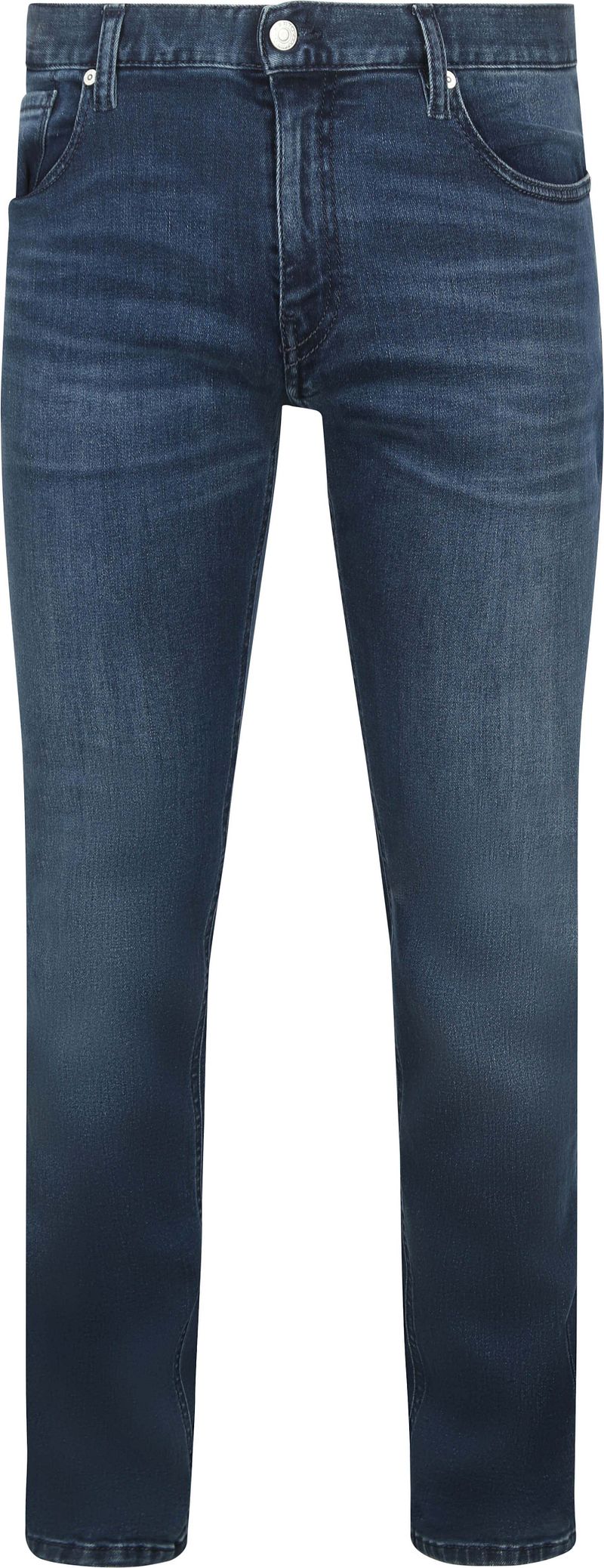 Alberto Slim Dual Flex Denim Dunkelblau - Größe W 34 - L 32 von Alberto