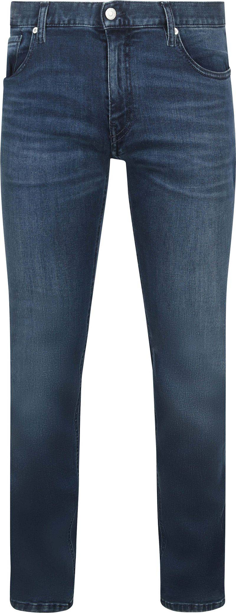 Alberto Slim Dual Flex Denim Dunkelblau - Größe W 34 - L 32 von Alberto