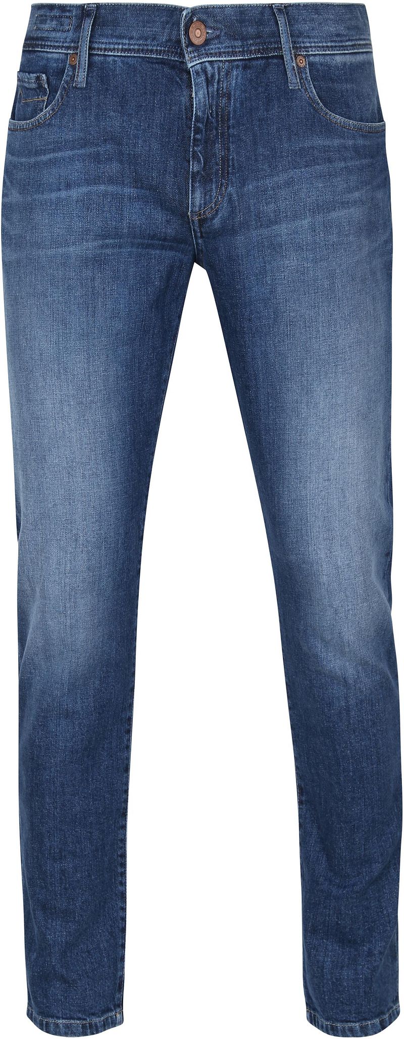 Alberto Slim Organic Denim Dark Blue - Größe W 34 - L 36 von Alberto