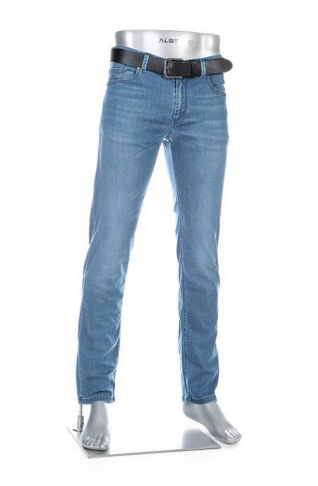 Alberto Stretch-Jeans - PIPE - Light Tencel Denim von Alberto
