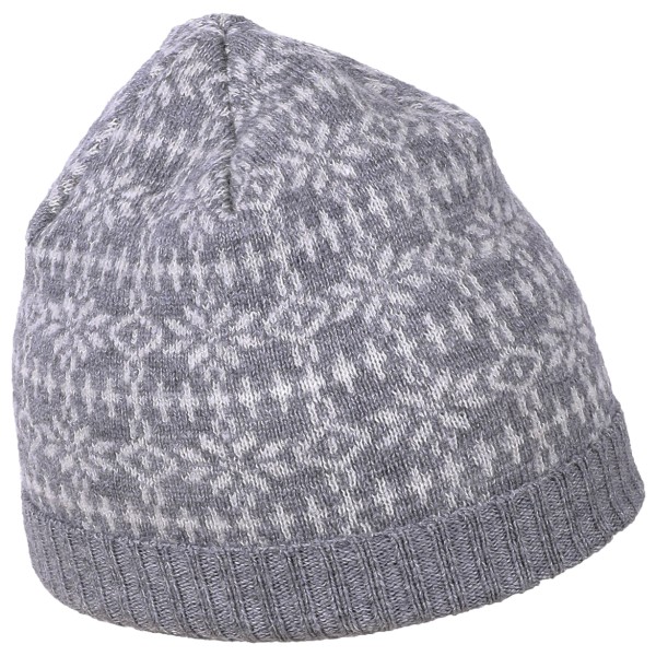 Albmerino - Mütze Norweger - Mütze Gr 54-56 cm grau von Albmerino