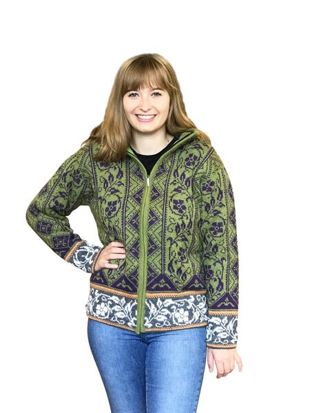 Albwolle Alpaka Jacke Amanda von Albwolle