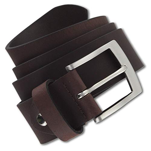 Alca Herren Gürtel Braun 136-140 cm Bundweite - 155 cm Gürtellänge von Alca Fashion