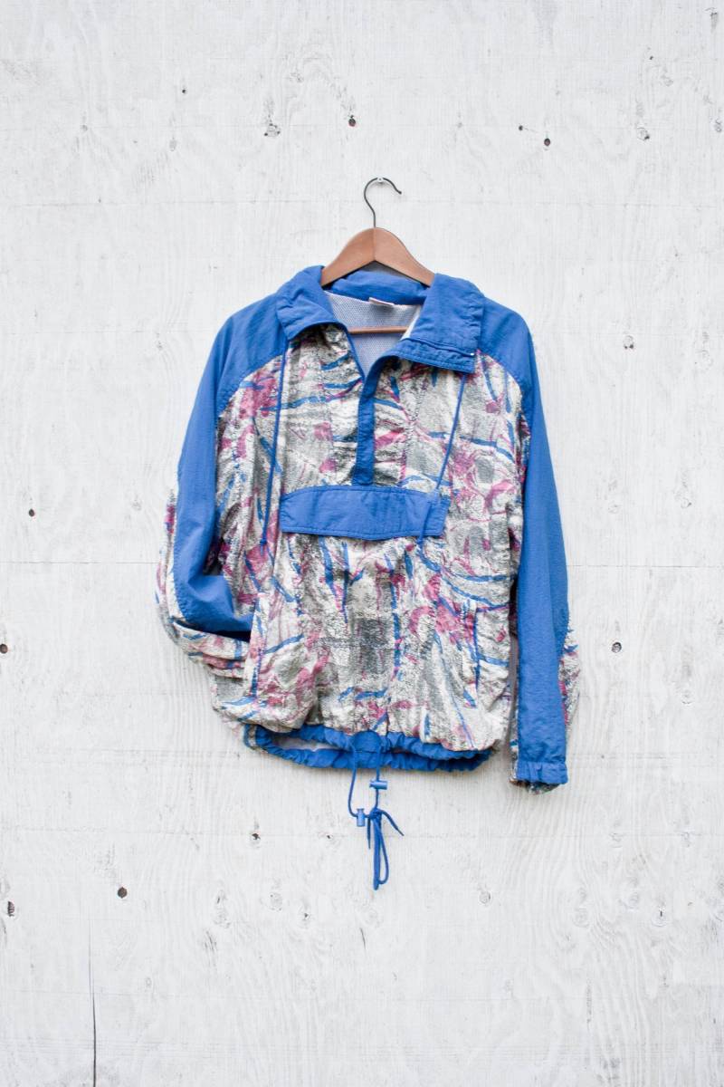 Lady Foot Locker Jacke - Größe Medium Viertel-Reißverschluss Windjacke 90Er Jahre Leichte von AlchemillaMercantile