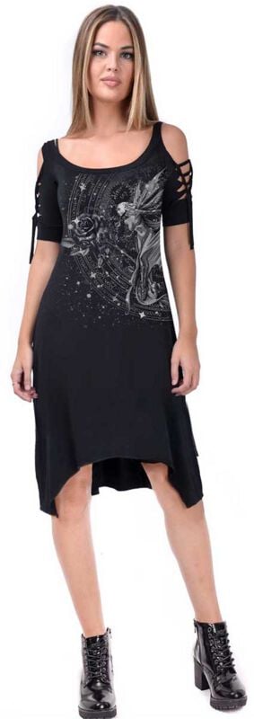 Alchemy England Faerie Woman's Dress Mittellanges Kleid schwarz in M von Alchemy England