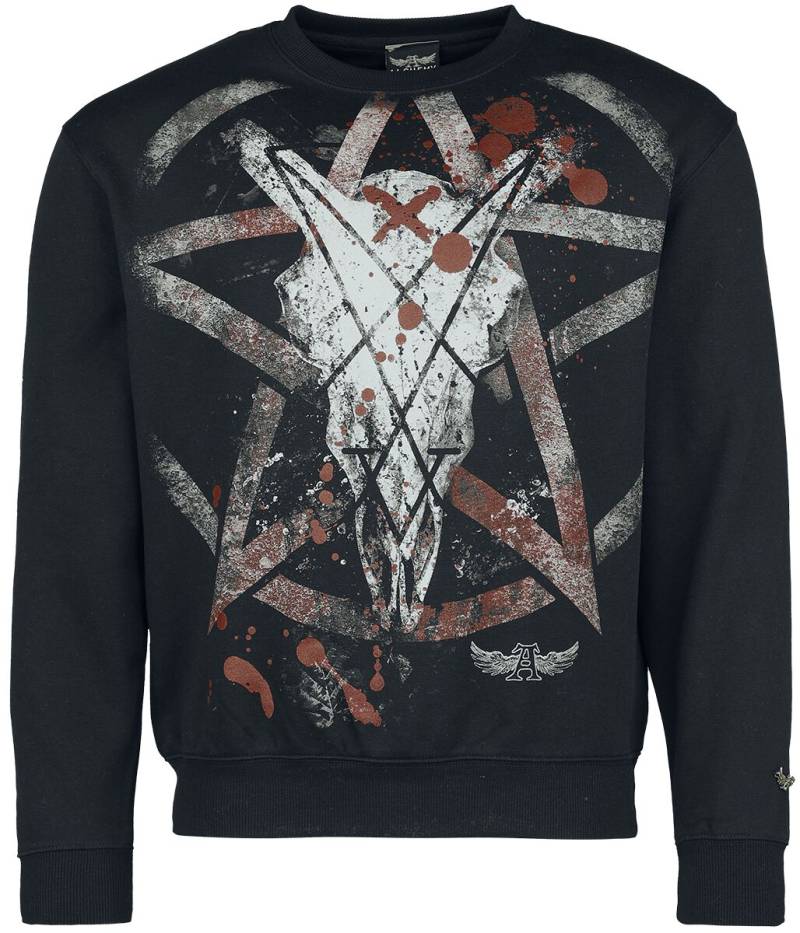 Alchemy England - Gothic Sweatshirt - Marked For Death Sweat Shirt - M bis XXL - für Männer - Größe M - schwarz von Alchemy England