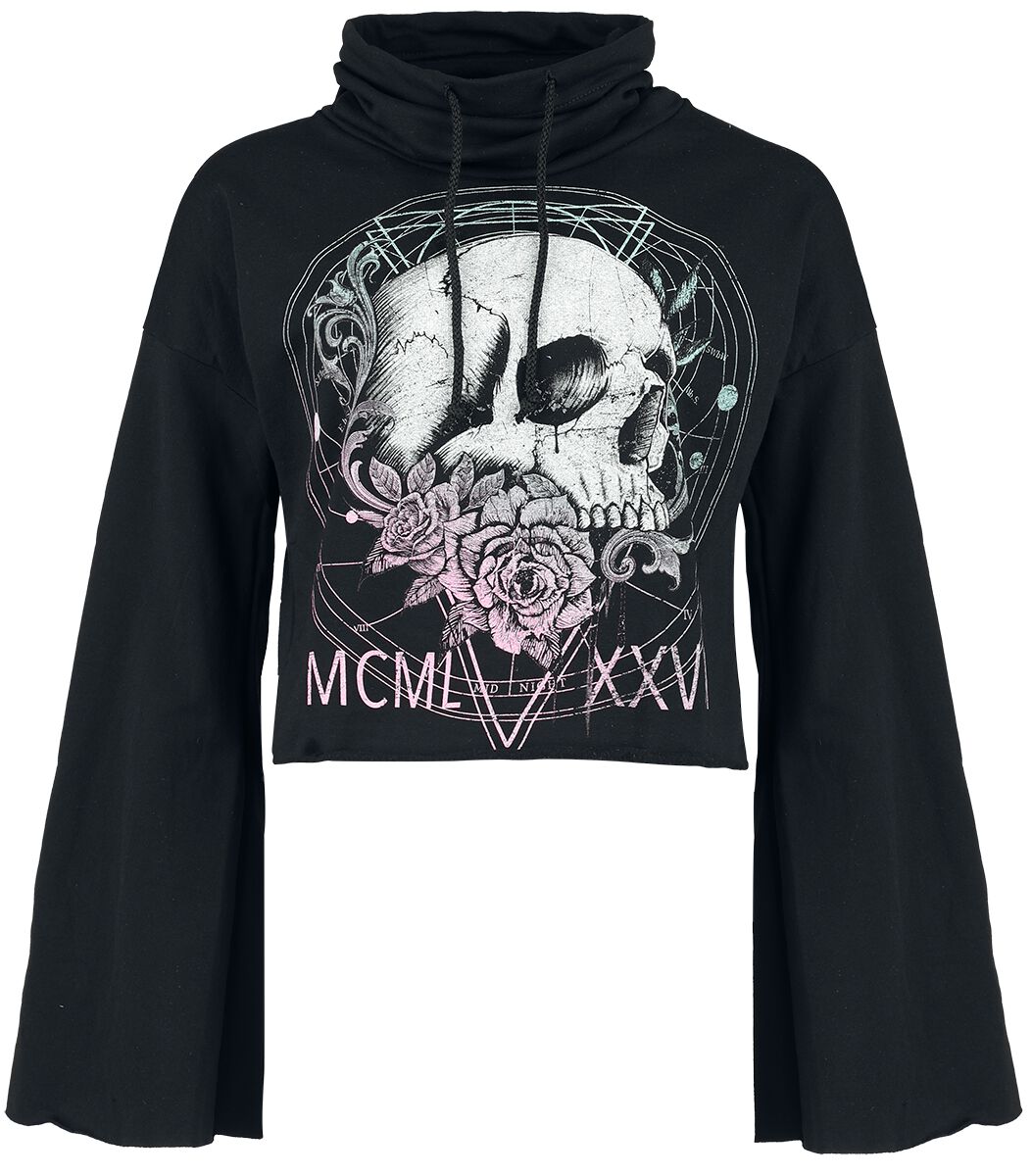 Alchemy England - Gothic Sweatshirt - Numbers Rainbow - S bis XXL - für Damen - Größe L - schwarz von Alchemy England