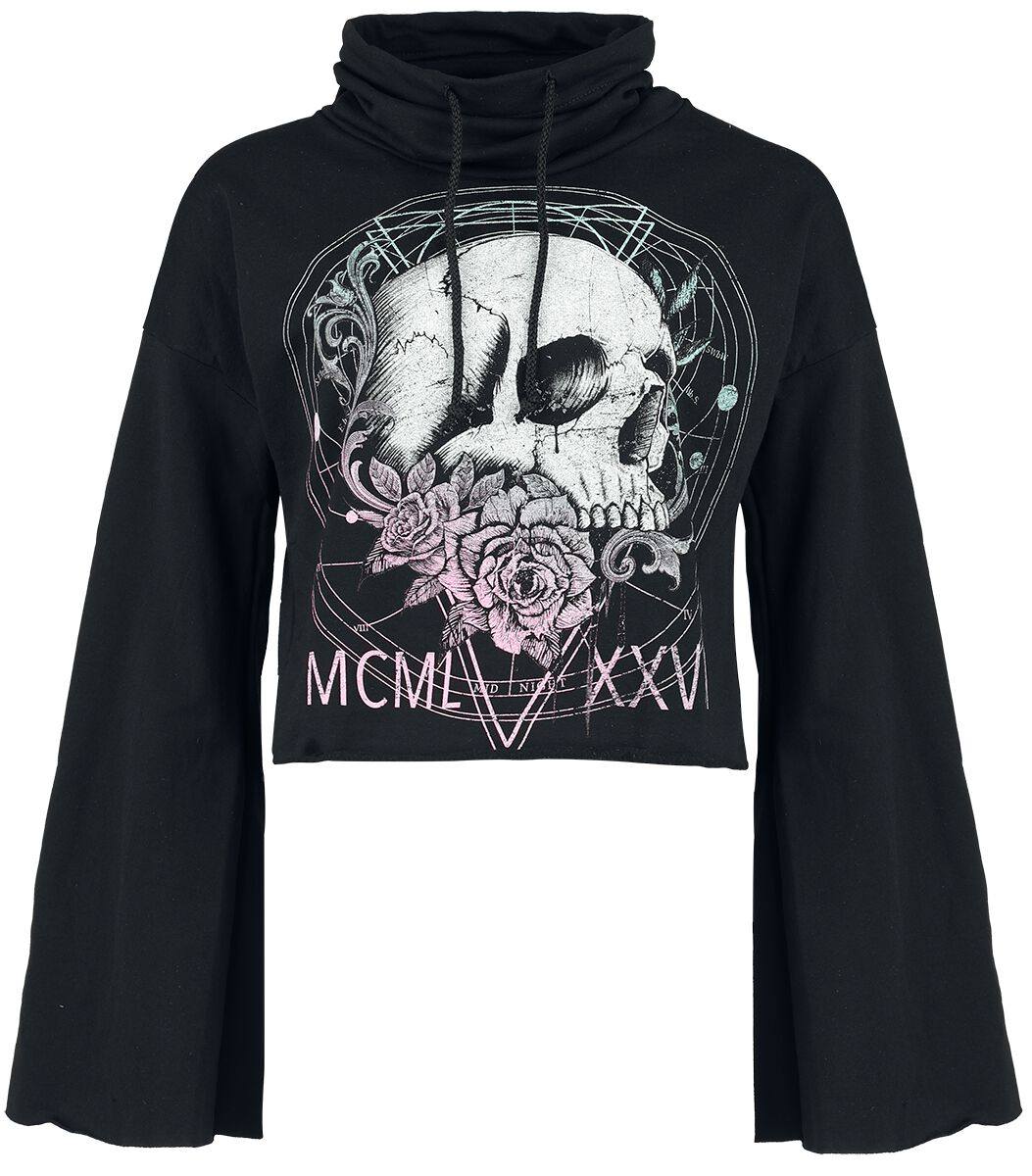 Alchemy England - Gothic Sweatshirt - Numbers Rainbow - S bis XXL - für Damen - Größe M - schwarz von Alchemy England