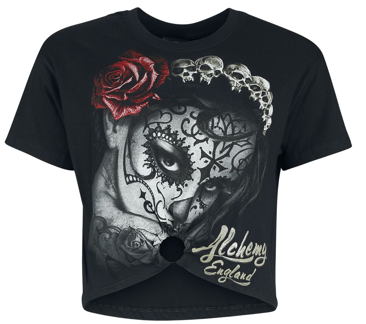 Alchemy England - Gothic T-Shirt - Wisow's Weed - S bis XXL - für Damen - Größe S - schwarz von Alchemy England