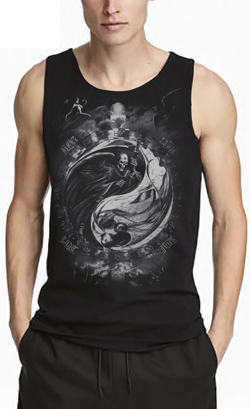 Alchemy England - Gothic Tank-Top - Justin Tank Top - S bis 4XL - für Männer - Größe 4XL - schwarz Alchemy England - Gothic Tank-Top - Justin Tank Top - S bis 4XL - für Männer - Größe 4XL - schwarz von Alchemy England