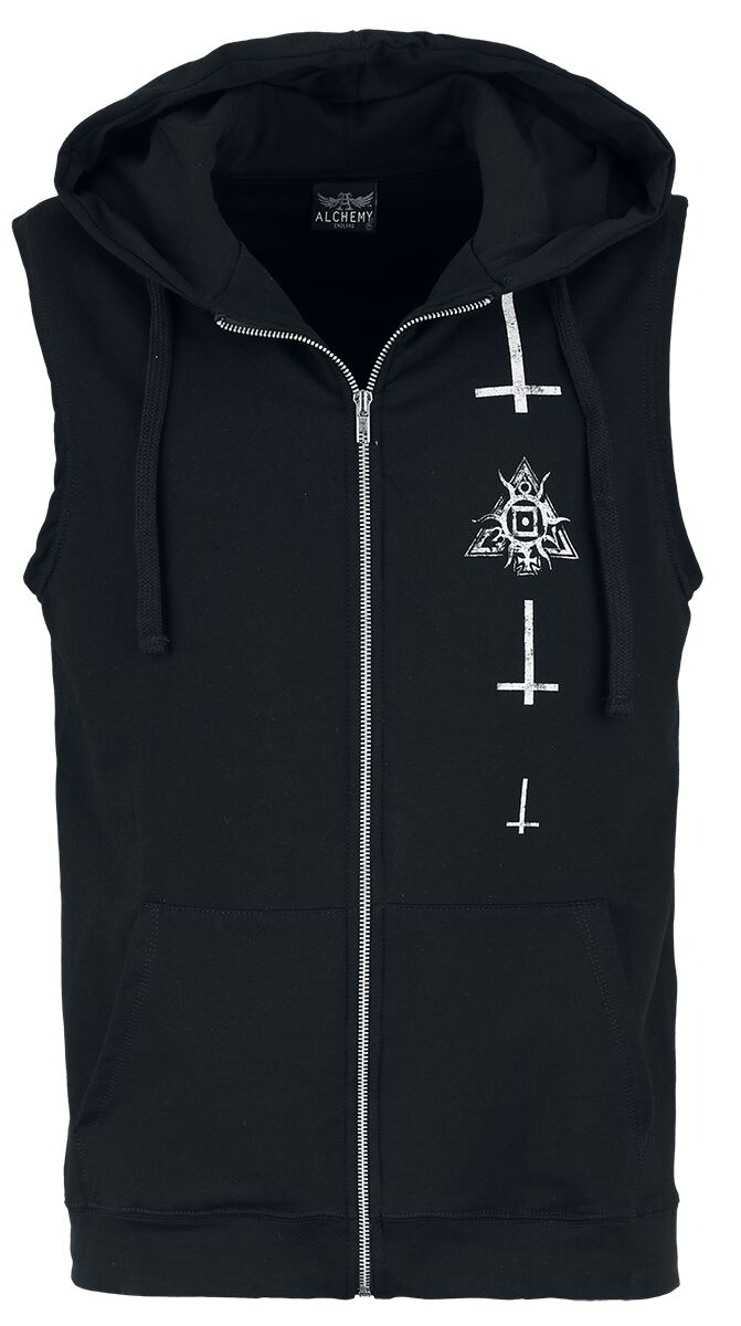 Alchemy England - Gothic Weste - From The Shadow - S bis XXL - für Männer - Größe L - schwarz von Alchemy England