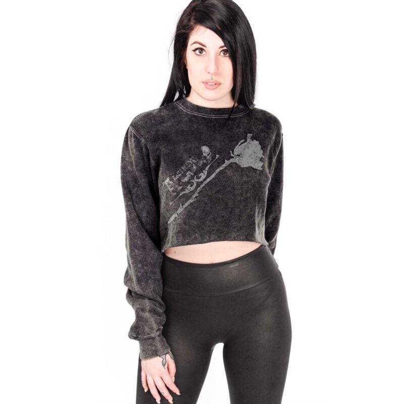 Alchemy England Queen Of The Night Sweatshirt grau in L von Alchemy England