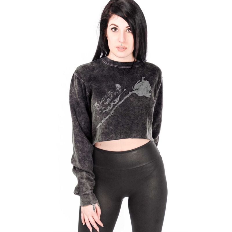 Alchemy England Queen Of The Night Sweatshirt grau in M von Alchemy England