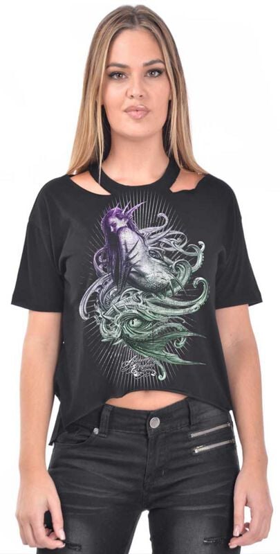 Alchemy England T-Shirt - Succubus Woma's T-Shirt - S bis 3XL - für Damen - Größe L - schwarz von Alchemy England