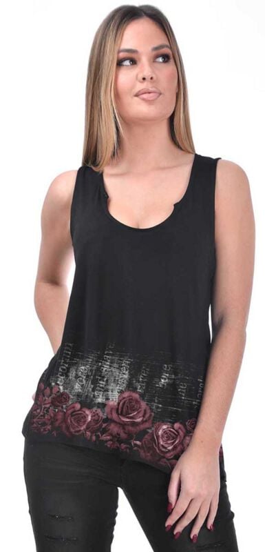 Alchemy England Top - Nevermore Frame Woman's Tank Top - S bis XXL - für Damen - Größe XL - schwarz von Alchemy England