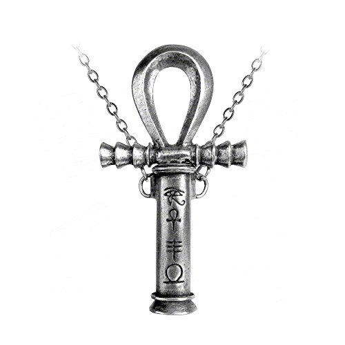 Alchemy Gothic Ankh of the Dead Pendant Unisex Halskette silberfarben Hartzinn Gothic von Alchemy Gothic