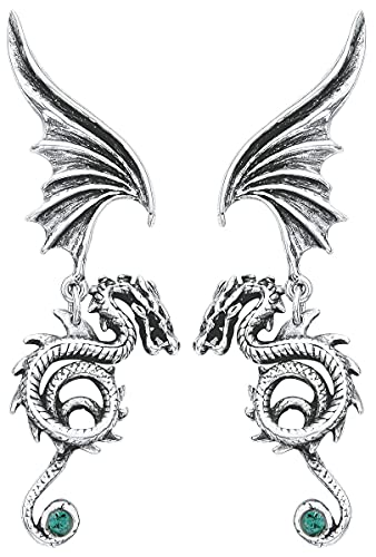 Alchemy Gothic Bestia Regalis Frauen Ohrhänger silberfarben Hartzinn Gothic von Metallica