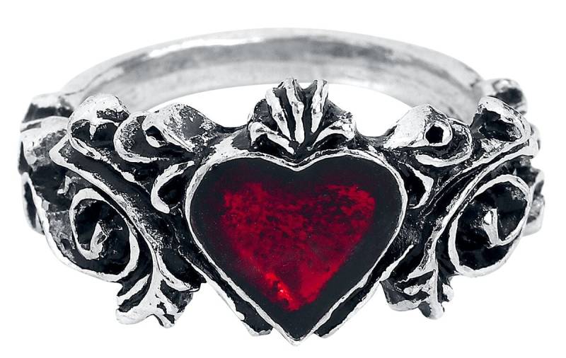 Alchemy Gothic Betrothal Ring silberfarben von Alchemy Gothic